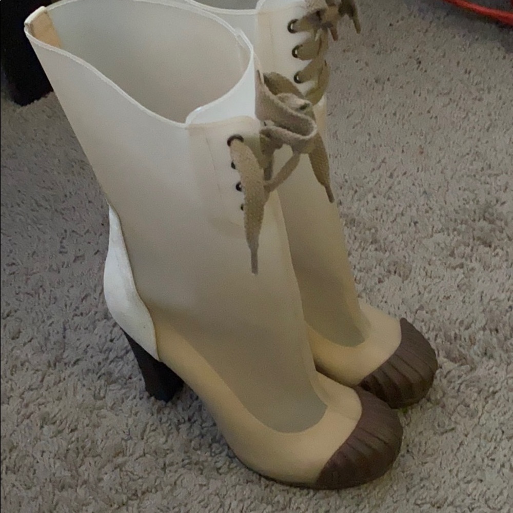 FENDI AUTHENTIC RAIN BOOTS